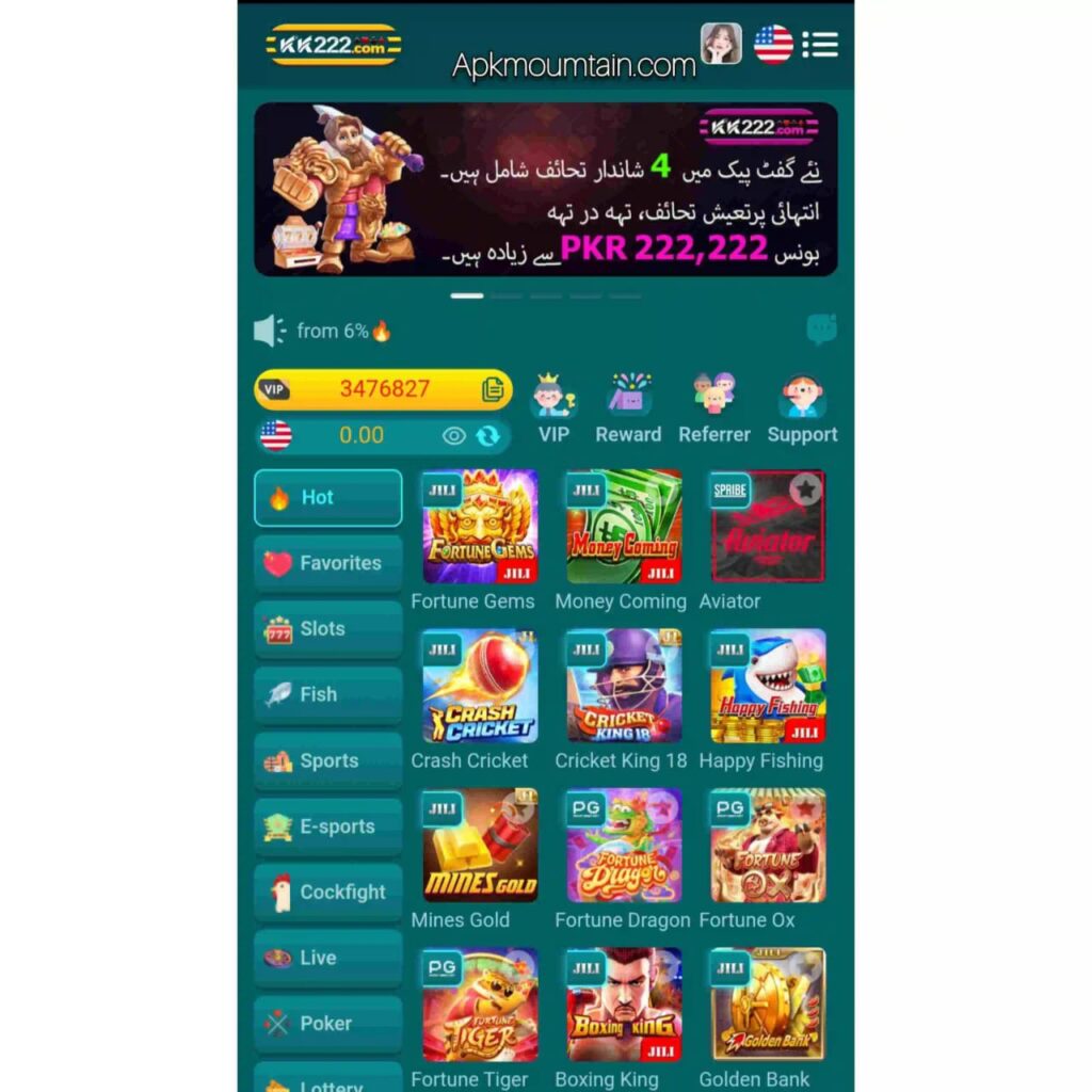 KK222 Game 